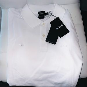 Hugo Boss Mens Firenze Regular Fit Pima Cotton Polo